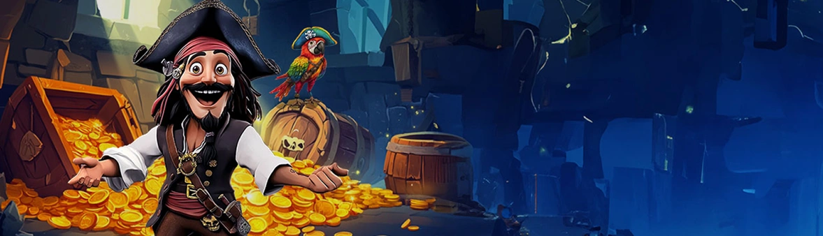 Pirate Spins Hauptbanner.